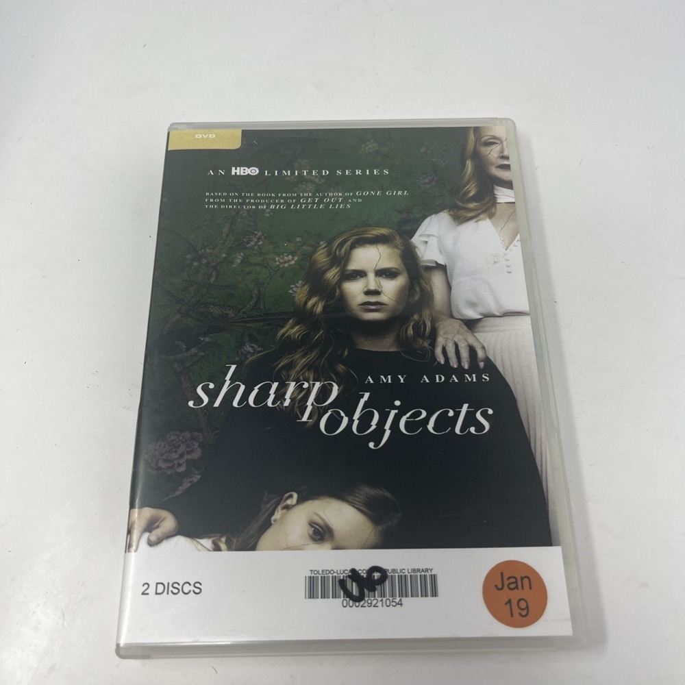 Sharp Objects DVD 2018 Limited Mini Series, Amy Adams